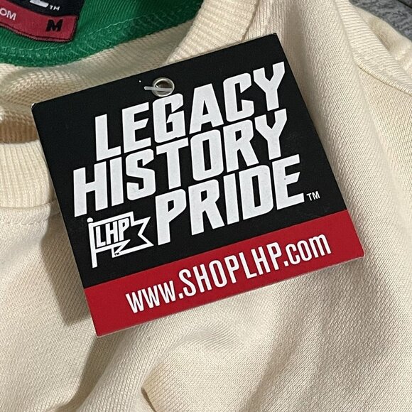 Norfolk State University Behold the Green & Gold Sweatshirt M Retro Varsity NWT - Picture 11 of 12